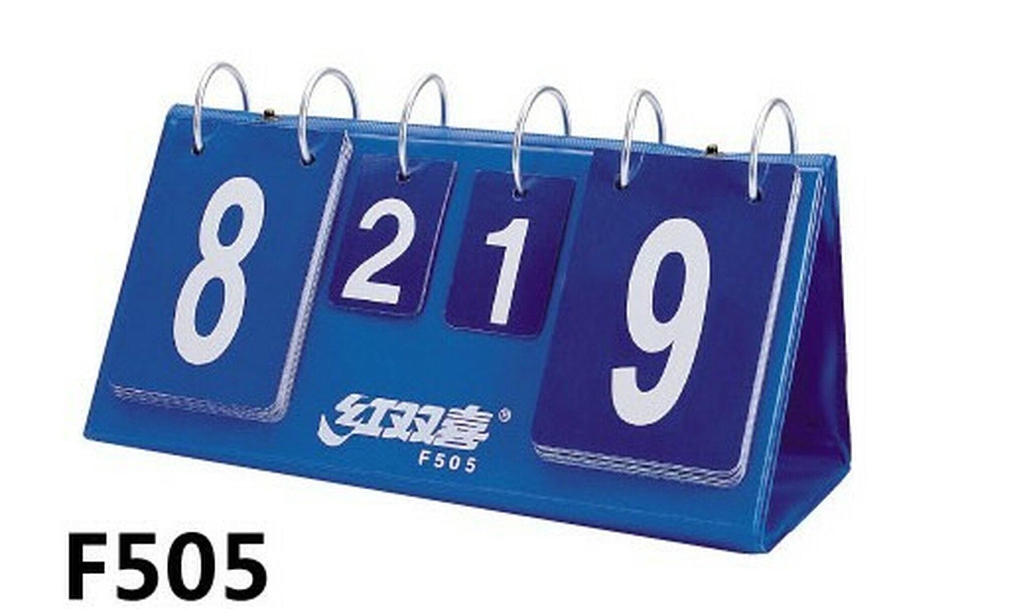 DHS F505 Table Tennis Scoreboard - Professional Ping Pong Score Keeper for Tournaments & Home Games | Perfect for Indoor & Outdoor Matches