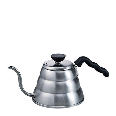 Hario Buono V60 Drip Kettle 1.0L (1 Liter) Stainless Steel Gooseneck Pour Over Coffee Kettle - Perfect for Specialty Coffee Brewing, Pour Over, Chemex & French Press