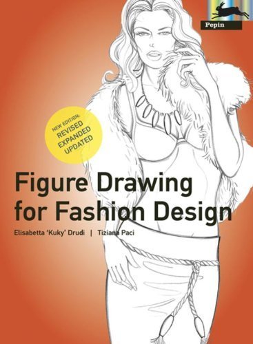 Figure Drawing for Fashion Design - Essential Guide by Elisabetta Drudi & Tiziana Paci | Pepin Press Design Books | Fashion Illustration Techniques for Beginners & Professionals | Perfect for Portfolio Development & Fashion Sketching