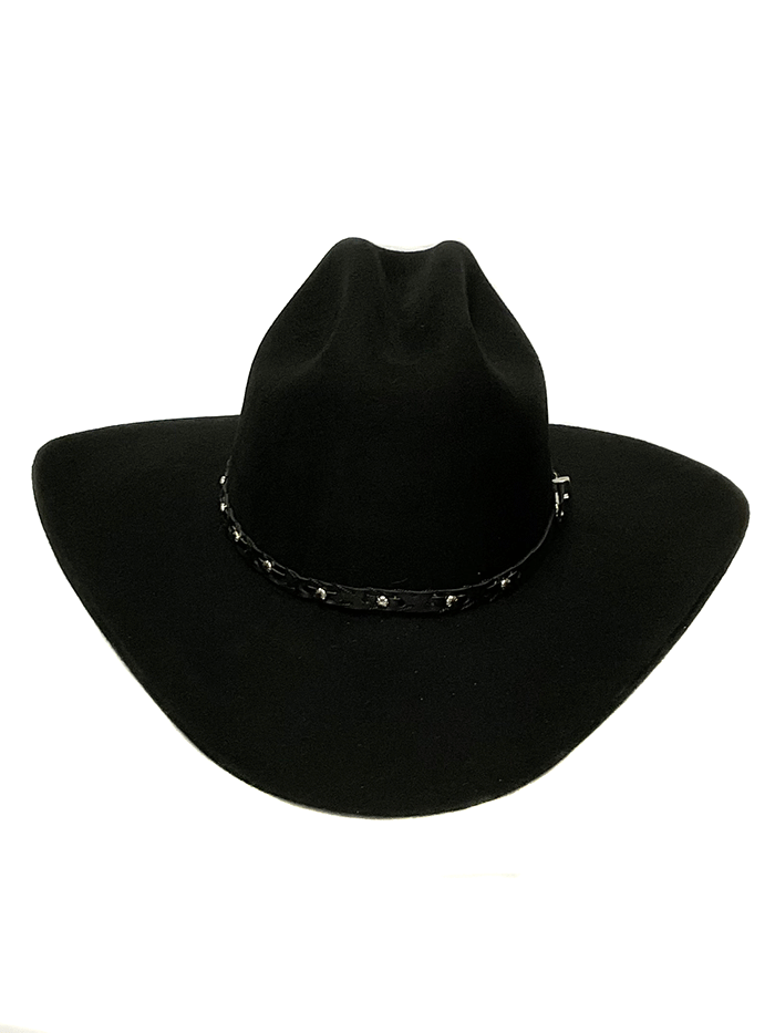 Premium Bullhide PISTOL PETE 6X 0397BL Wool Hat - Black for Men | Warm Winter Beanie for Outdoor Activities, Hunting & Casual Wear