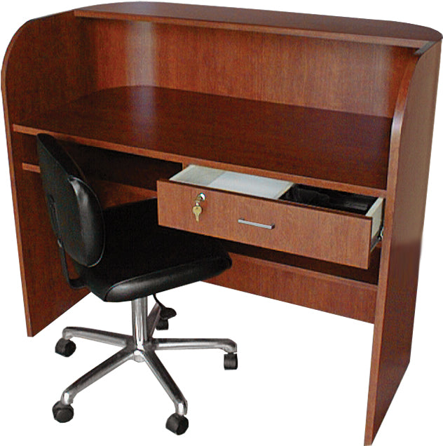 Premium QSE Deluxe Radius Desk - Modern Ergonomic Office Desk for Home & Workspaces - Perfect for Remote Work, Gaming, and Study