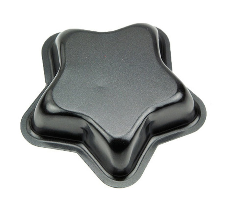 3 Pack Mini Nonstick Pie Pans - Star Shaped Tart Molds for Baking Tarts, Cupcakes, Cheesecakes & Bread | Dishwasher Safe Baking Tins | Perfect for Holiday Desserts, Party Treats & Home Baking