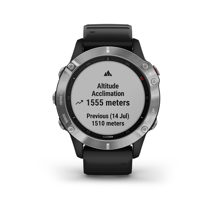 Garmin Fenix 6 Premium Multisport GPS Watch (47mm) - Outdoor Adventure, Running, Swimming & Fitness Tracking Smartwatch for Men & Women