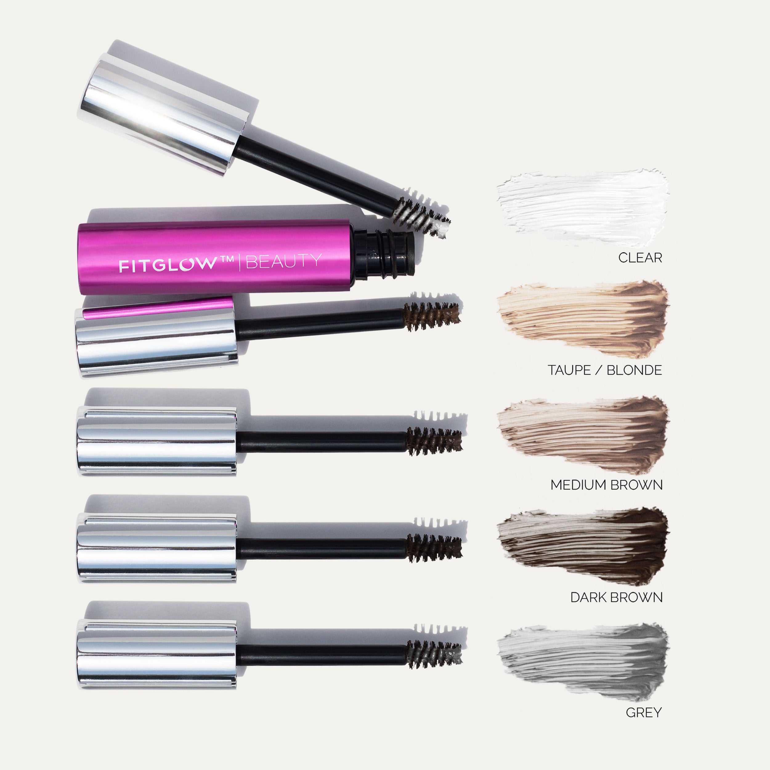 Natural Protein Plant Brow Gel for Thicker, Fuller Eyebrows - Vegan & Cruelty-Free Brow Styler for Everyday Use