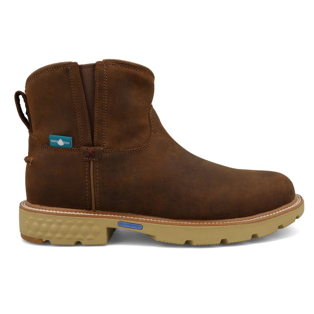 Men's Waterproof Steel Toe Work Boots - Heavy Duty Safety Shoes for Construction & Outdoor Work - Non-Slip, Comfortable & Durable for Job Sites, Hiking & Industrial Use
