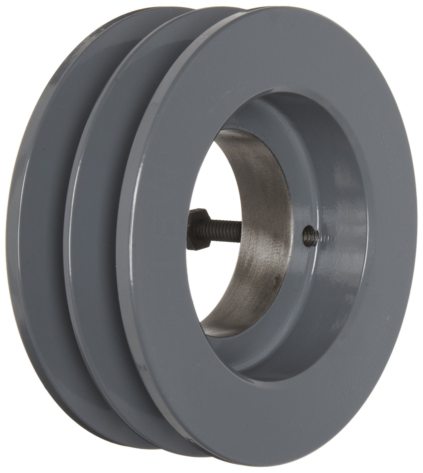 5V1322 Narrow V-Belt Sheave - 5V Belt Section, 2 Grooves, Cast Iron Pulley (13.2