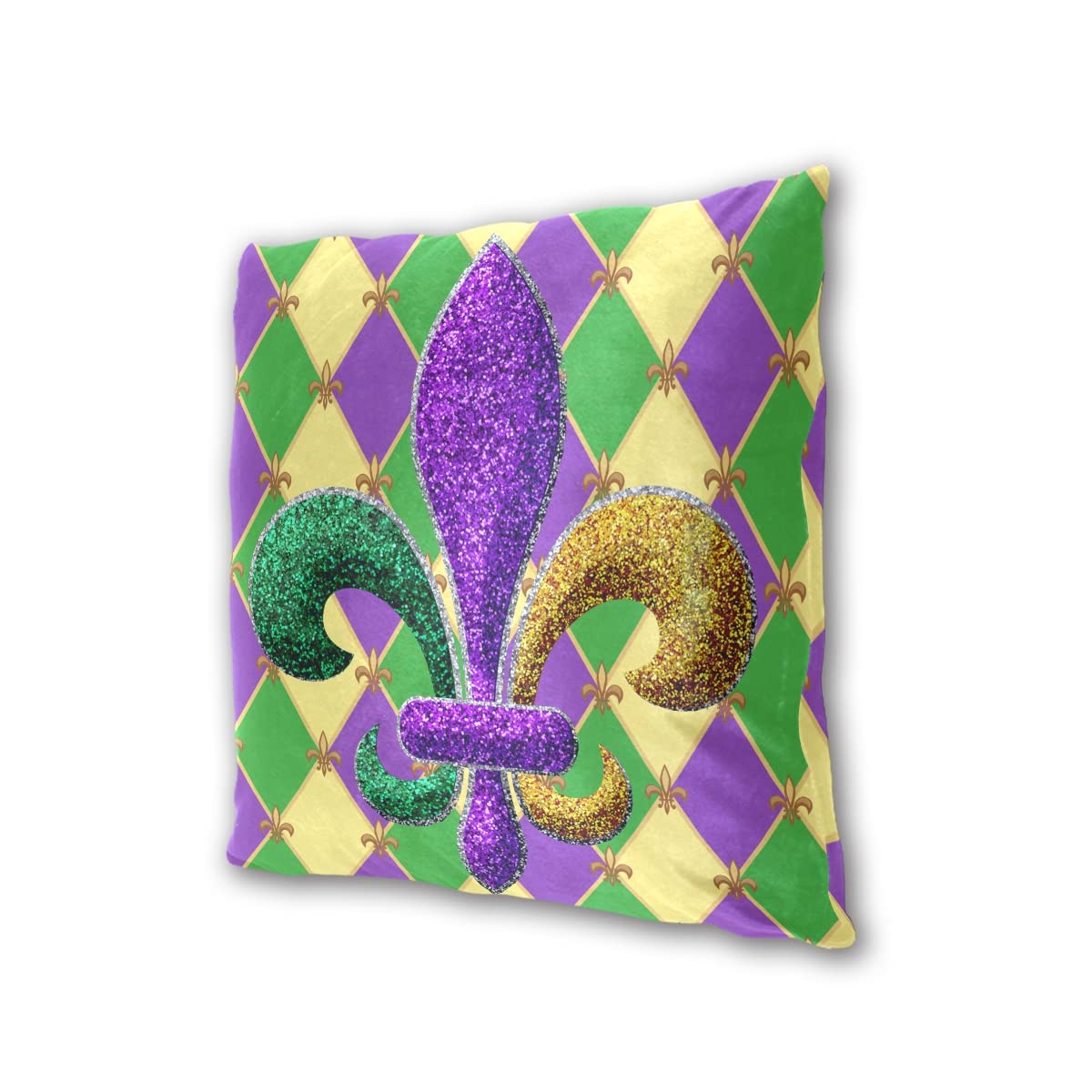 Aflyko Fat Tuesday Mardi Gras Throw Pillow Covers 20