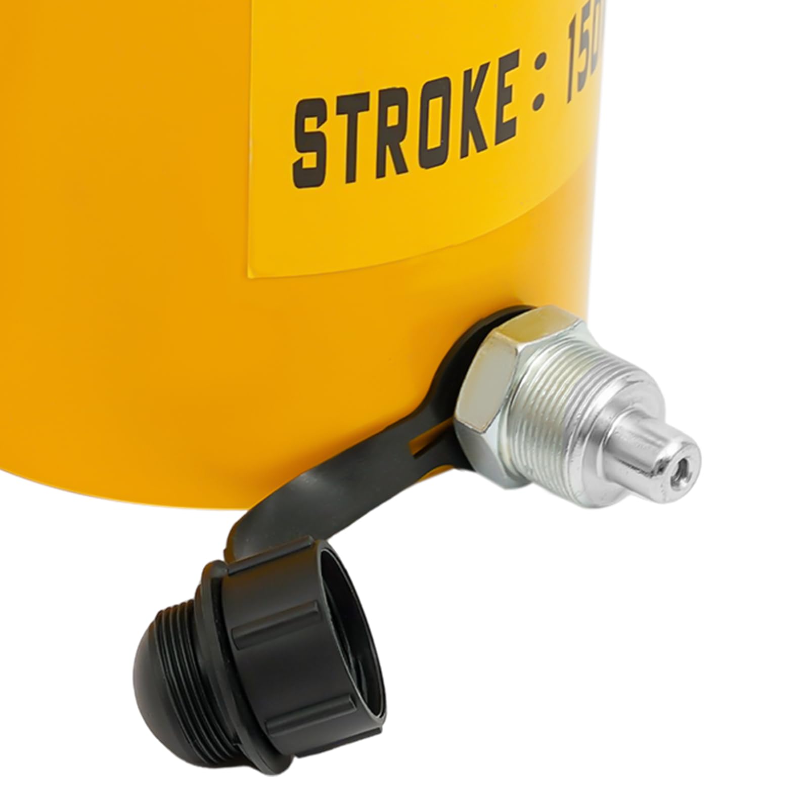50T Hydraulic Cylinder Jack 6 Inch - Heavy Duty 6 Stroke Hydraulic Lifting Ram for Trucks & Tractors - Single Acting Hydraulic Cylinder for Bending, Straightening, Pulling - Ideal for Auto Repair, Farm Equipment Maintenance & Industrial Applications