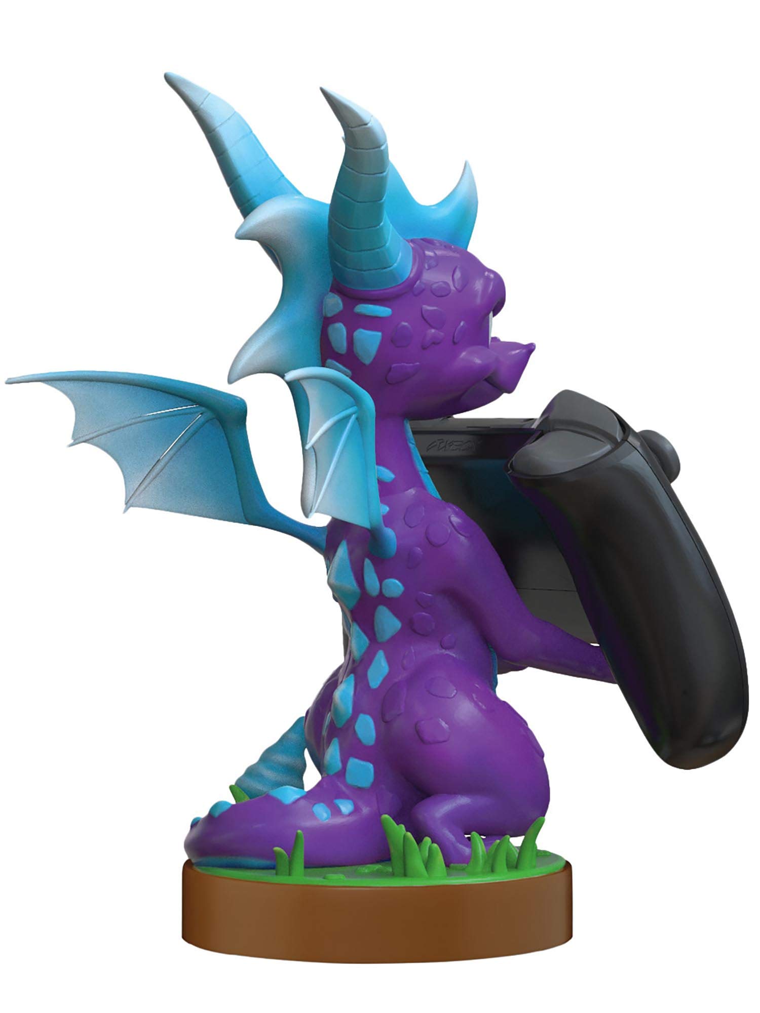 Spyro Ice Gaming Controller & Phone Stand - Officially Licensed Cable Guys Figure for PS4, Xbox, Switch | Perfect for Gaming Setup & Desk Organization