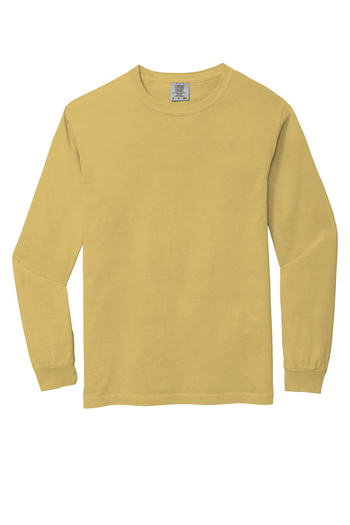 Comfort Colors Men's Long Sleeve T-Shirt | Style 6014 | Soft Cotton Crewneck Tee for Casual Wear & Everyday Comfort
