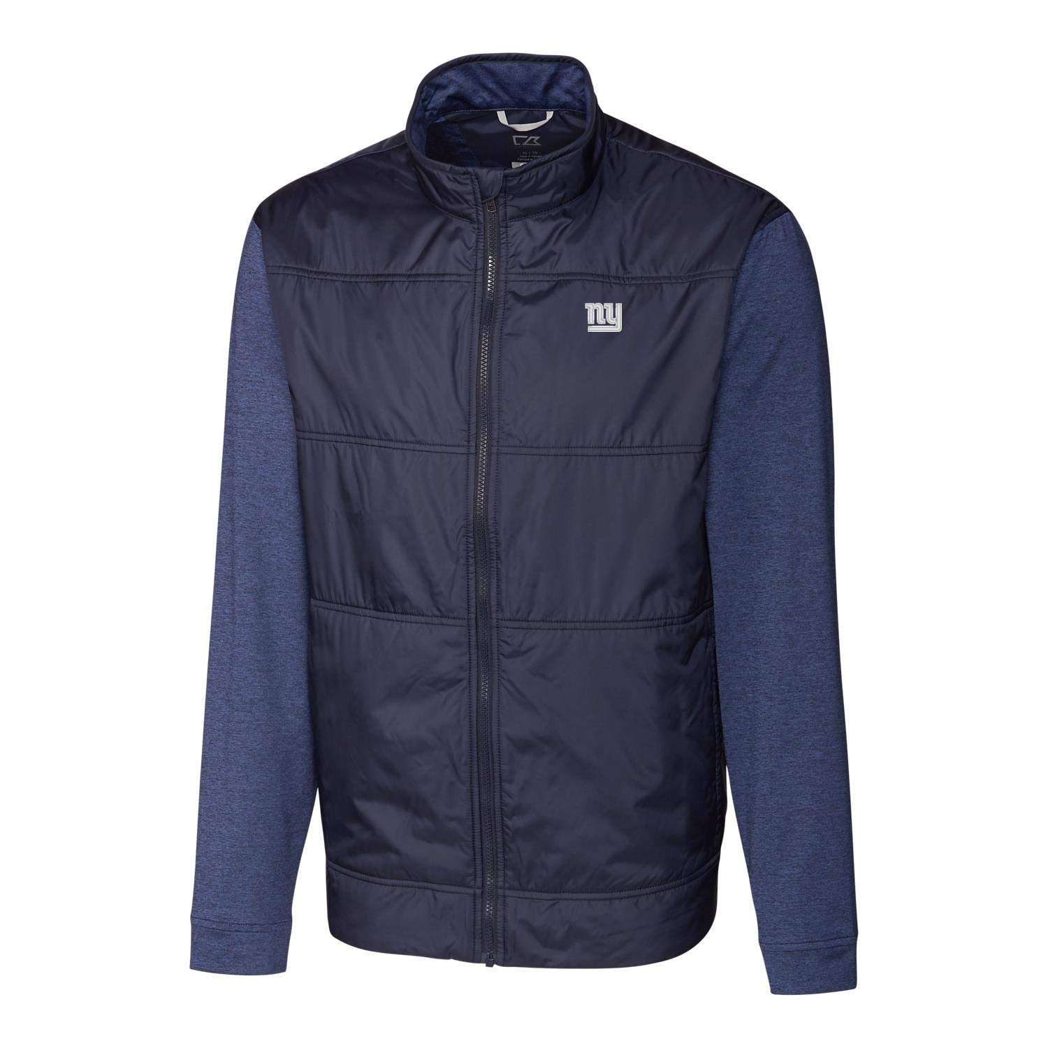 Cutter & Buck Men's NFL Big & Tall Stealth Full-Zip Jacket - Waterproof Windbreaker for Football Fans - Perfect for Game Day, Tailgating & Outdoor Activities