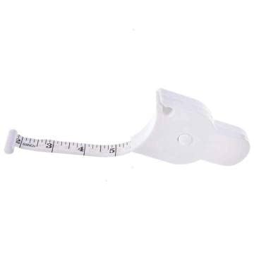 2 Pack 1.5M (60 Inch) Retractable Fiberglass Body Measuring Tape - Double Sided cm/inch Scale with Push Button for Sewing, Tailoring, Fitness & Weight Loss Tracking