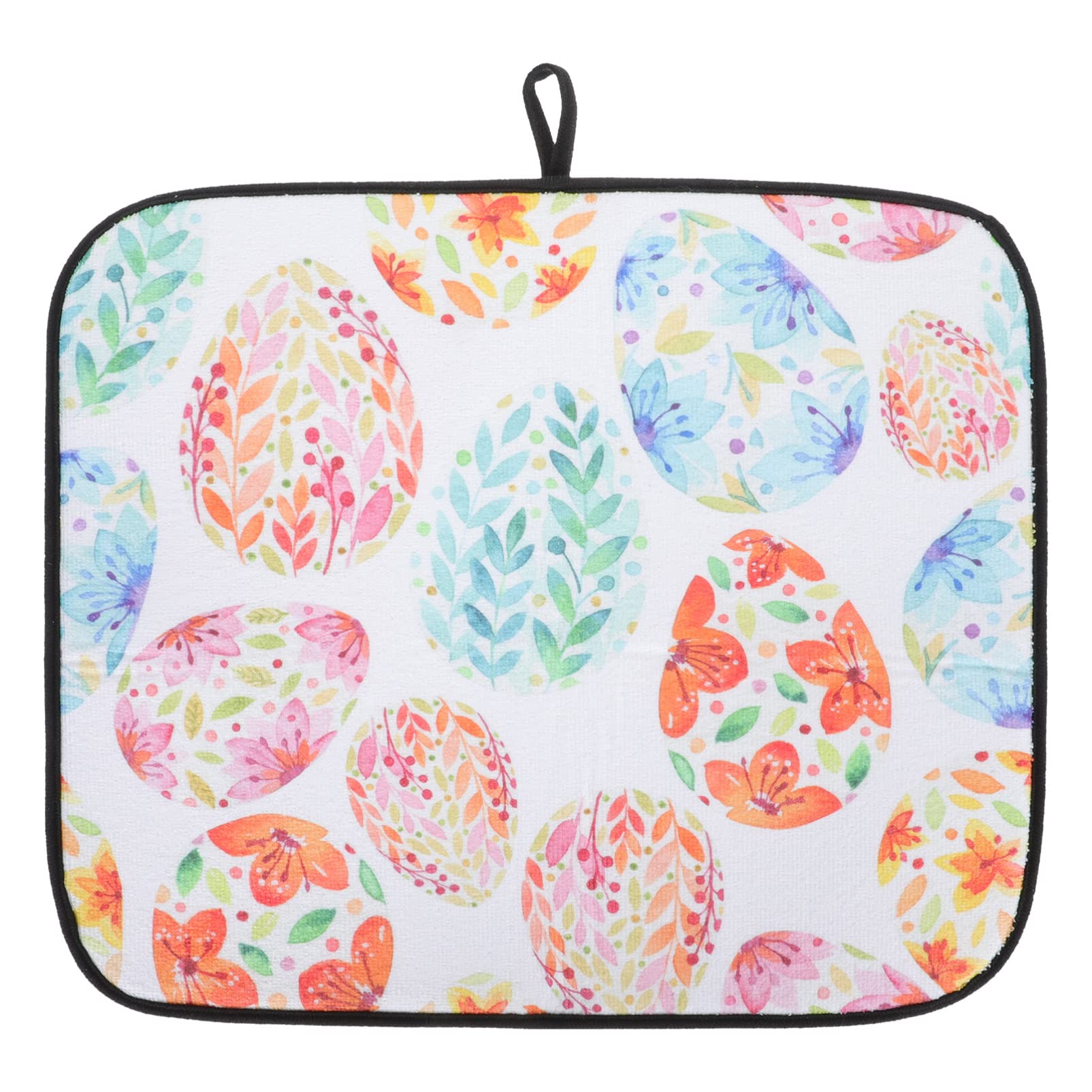 Amosfun Baby Table Mat - Egg Pattern Placemat for Easter Dining, Non-Slip Tableware Mat for Home & Desktop Decor - Perfect for Holiday Meals, Kids' Parties & Spring Celebrations