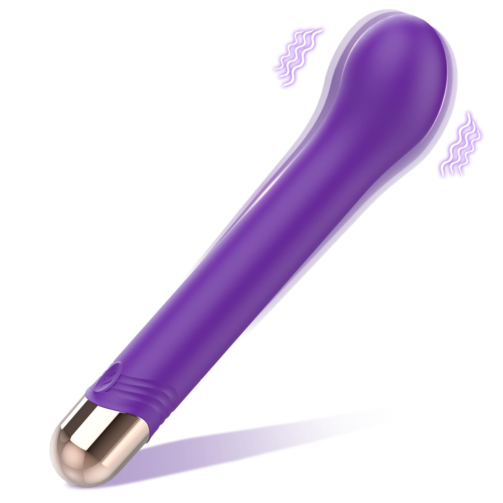 G Spot Finger Bullet Vibrator Rose - 9 Vibration Modes Waterproof Clitoral Stimulator for Women, G-Spot & Nipple Massager - Perfect for Solo Play & Couples Fun (Purple) | Enhance Intimacy & Self-Care Moments