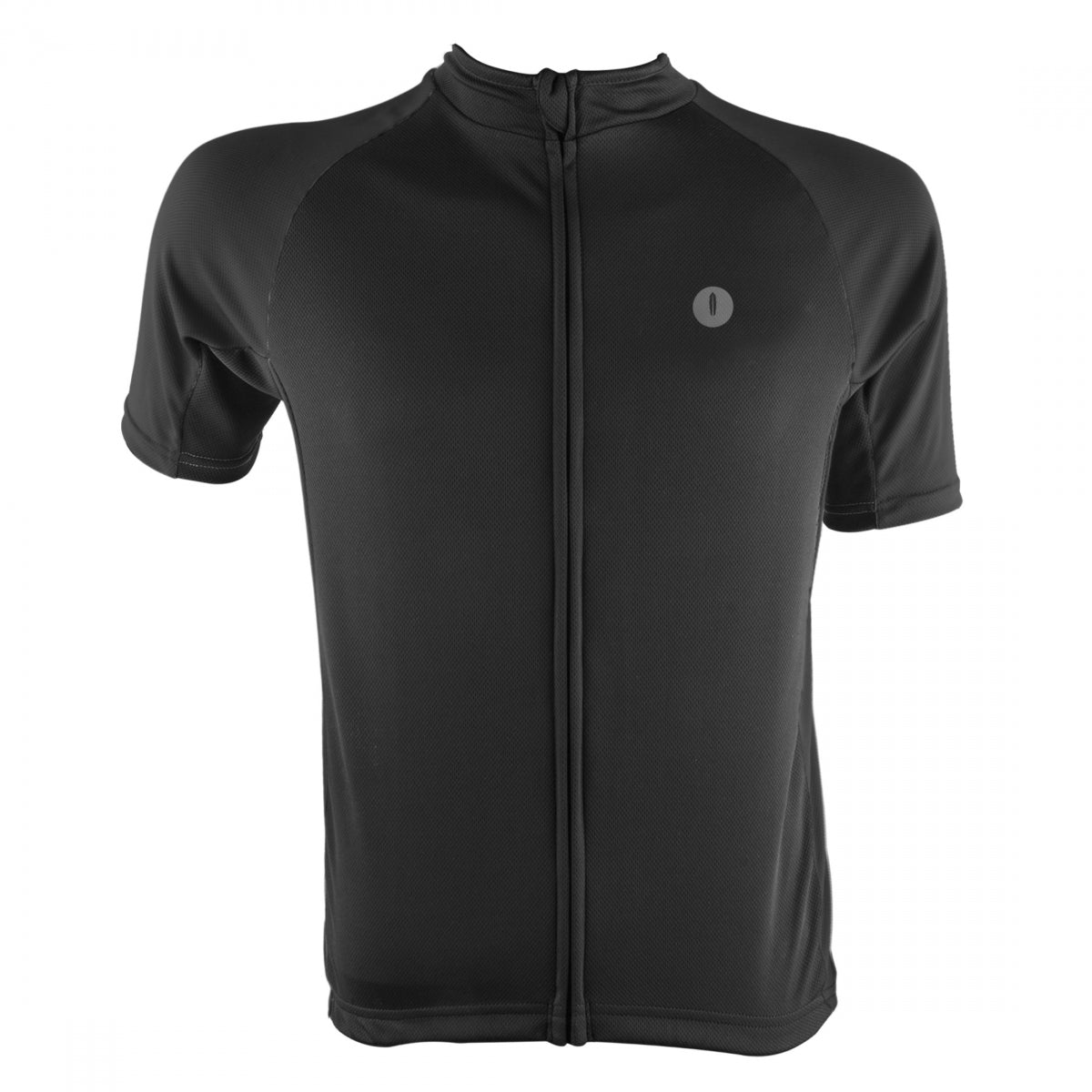 Aerius Unisex Black Road Cycling Jersey SM - Lightweight & Breathable for Men & Women - Perfect for Racing, Training & Outdoor Biking