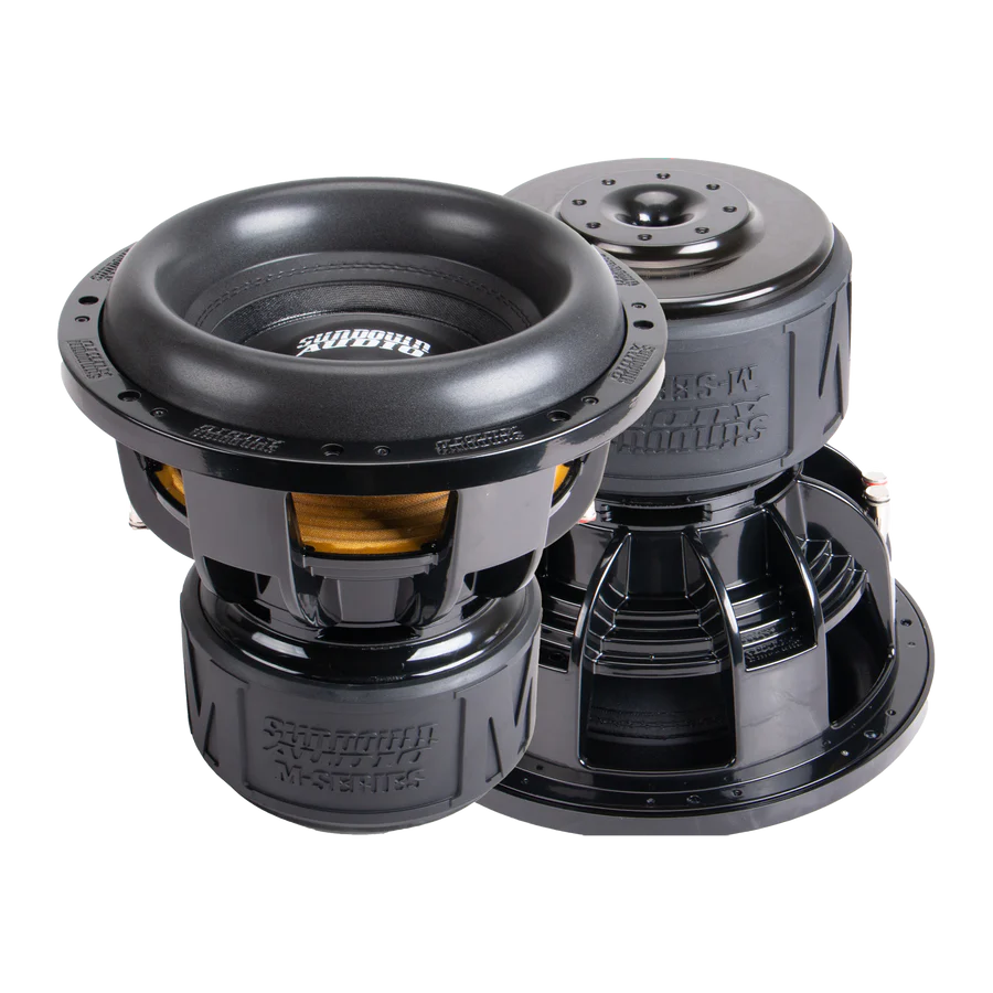 Sundown Audio M Series M12 12-Inch 2000W Car Subwoofer - High Power Bass for Car Audio & Home Theater Systems