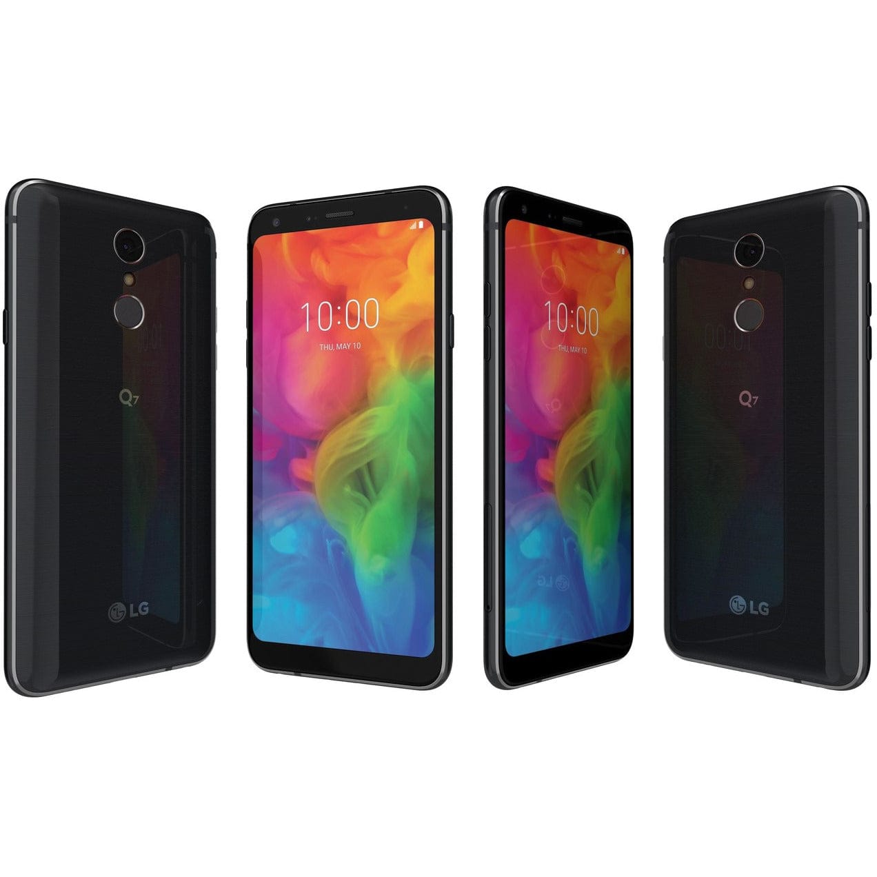 LG Q7 Q610 32GB Single SIM Factory Unlocked Smartphone (GSM Only, No CDMA) - Perfect for Travelers & International Use