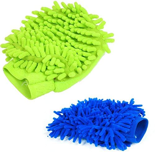 Brownell Microfiber Auto Dusting Cleaning Gloves for Cars, House, Kitchen & Office - Perfect for Cleaning Mirrors, Lamps, Blinds & More - Reusable Dusting Gloves for Car Detailing & Household Cleaning