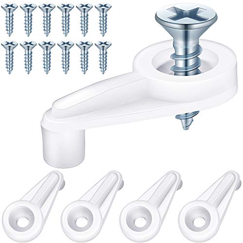 White with Silver Screw