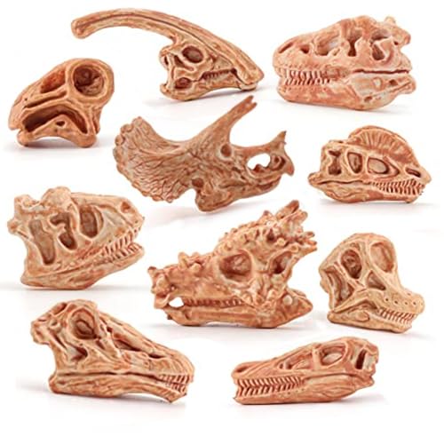 LC JoyCre Mini Dinosaur Bones for Kids - Realistic Fake Dinosaur Bones Dig Kit, Educational Sandbox Toys for Children - Perfect for Birthday Gifts, STEM Learning & Outdoor Play Activities