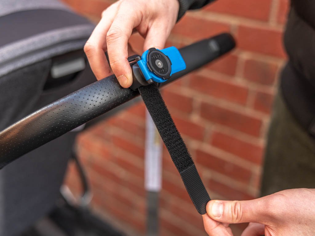 Quick Release Strap Mount for Golf Bags, Strollers & Prams - Secure Attachment for Travel & Outdoor Activities