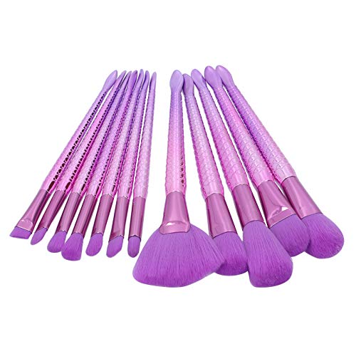 12-Piece Professional Makeup Brush Set - Soft Powder, Blush & Cosmetic Brushes for Flawless Application | Durable & Non-Shedding | Perfect for Daily Makeup, Contouring & Professional Use