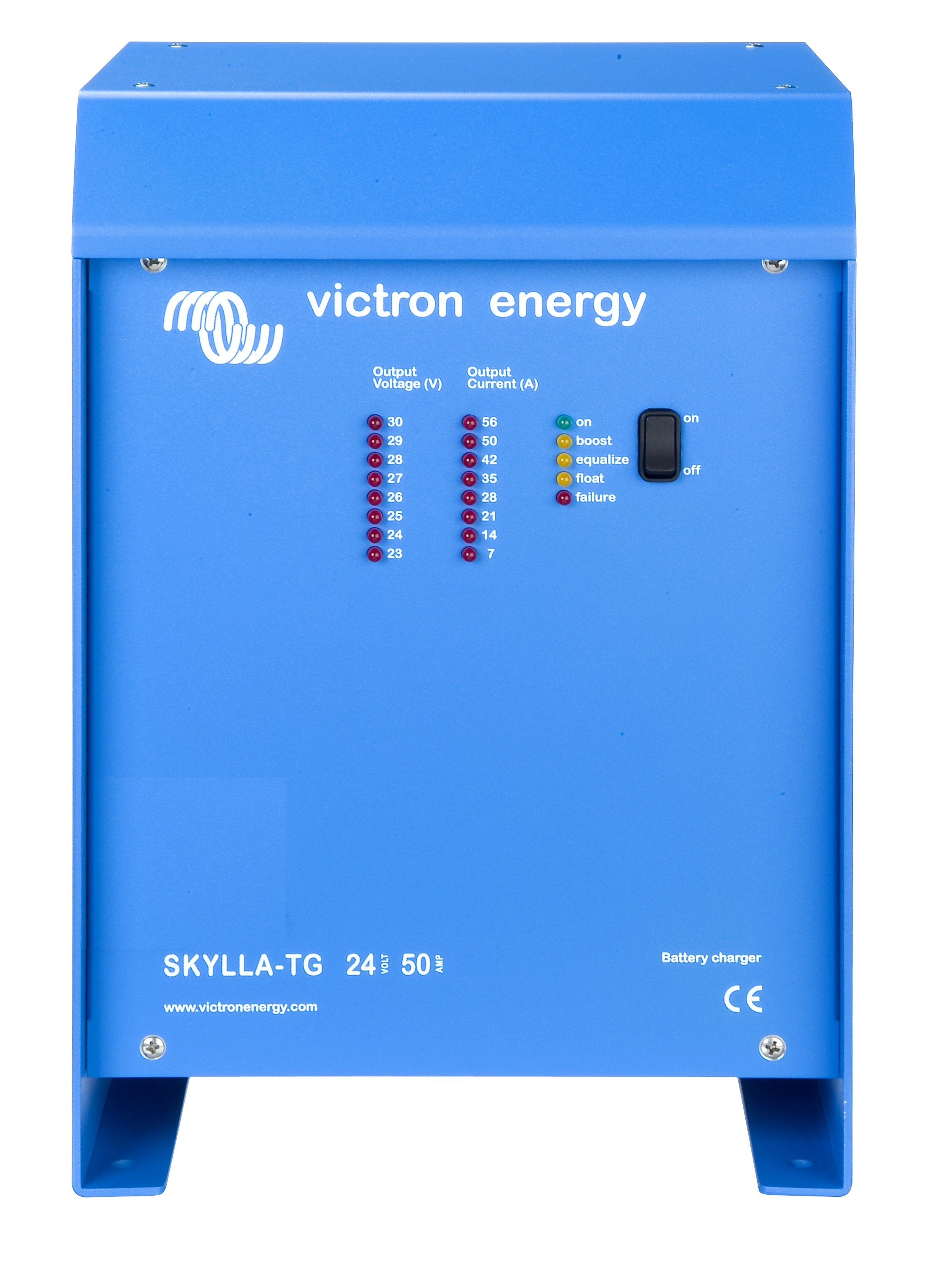 Victron Energy Skylla TG 24/50(1+1) 230V Battery Charger - High Power Marine & RV Charging Solution for Boats, Campers, and Off-Grid Power Systems