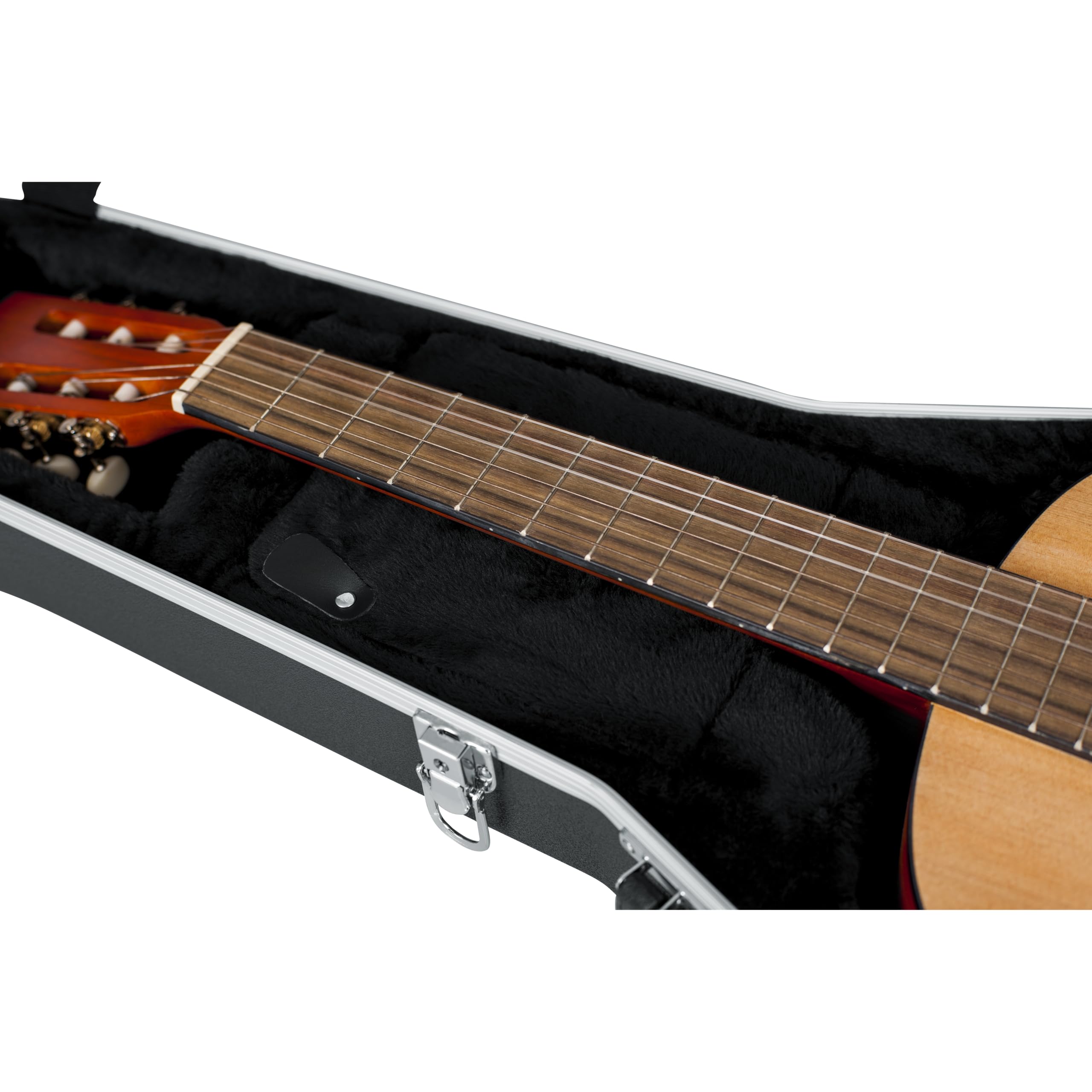 Gator Deluxe ABS Molded Hard Case for Classical Guitar - Durable Waterproof Protection for Travel & Storage | Perfect for Musicians, Students & Performers