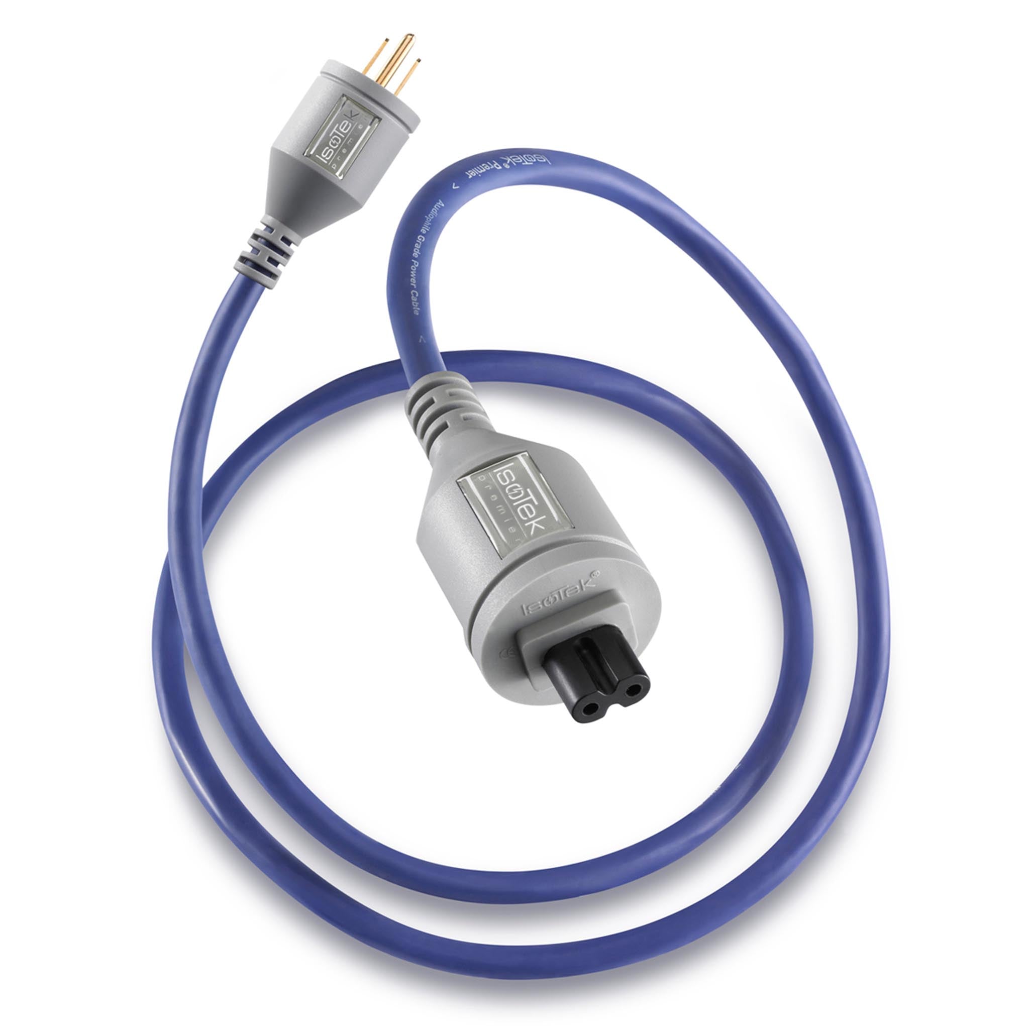 IsoTek EVO3 Premier Power Cable - High-Performance Audio Power Cord for Home Theater & Hi-Fi Systems - Perfect for Audiophiles & Music Enthusiasts