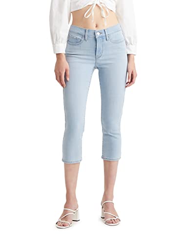Levi's Women's 311 Shaping Skinny Capri Jeans - High Waist Slimming Stretch Denim Pants for Casual Wear & Summer Outfits