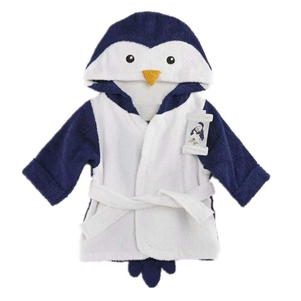 **Soft Hooded Baby Bathrobe Towel - Ultra Absorbent Unisex Infant & Toddler Bath Wrap - Terry Cloth for Boys & Girls - Perfect for Post-Bath, Swimming & Spa Time**