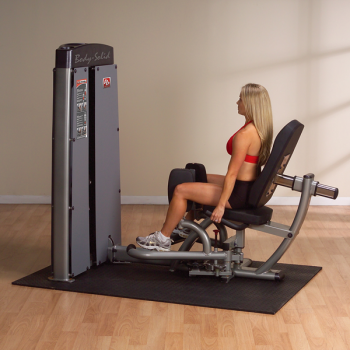 Body Solid Pro Dual Inner/Outer Thigh Machine - Professional Home Gym Equipment for Leg Workouts | Perfect for Strength Training, Toning & Rehabilitation Exercises