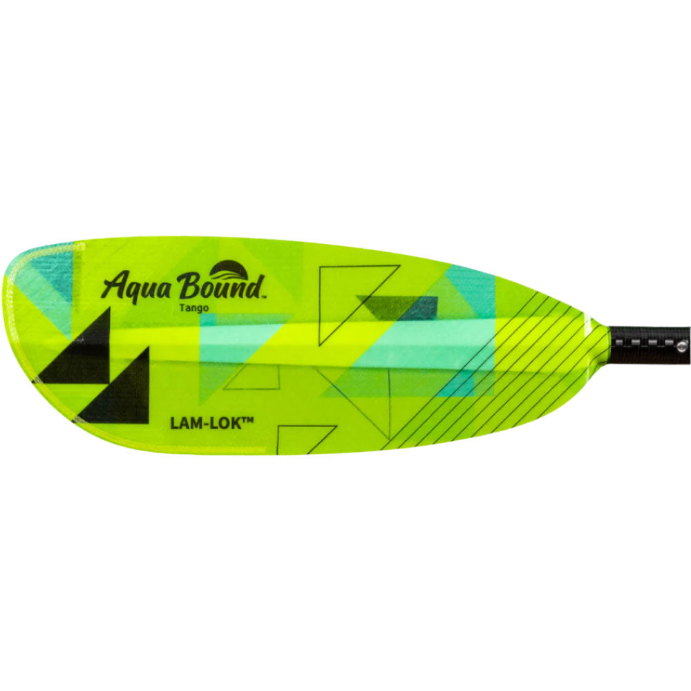 Aqua Bound Tango Fiberglass Straight Shaft 2-Piece Kayak Paddle with Posi Lok System - Lightweight & Durable for Touring, Fishing & Recreational Kayaking