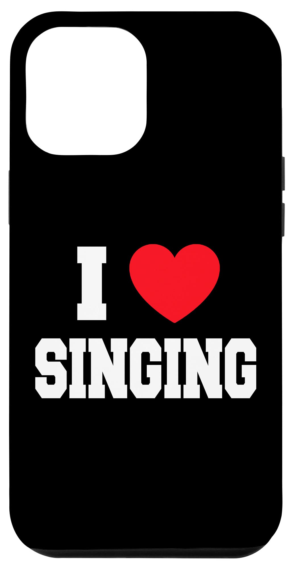 iPhone 12 Pro Max Singing-Themed Protective Case - Durable Phone Cover for Music Lovers | Perfect for Concerts, Karaoke & Music Festivals