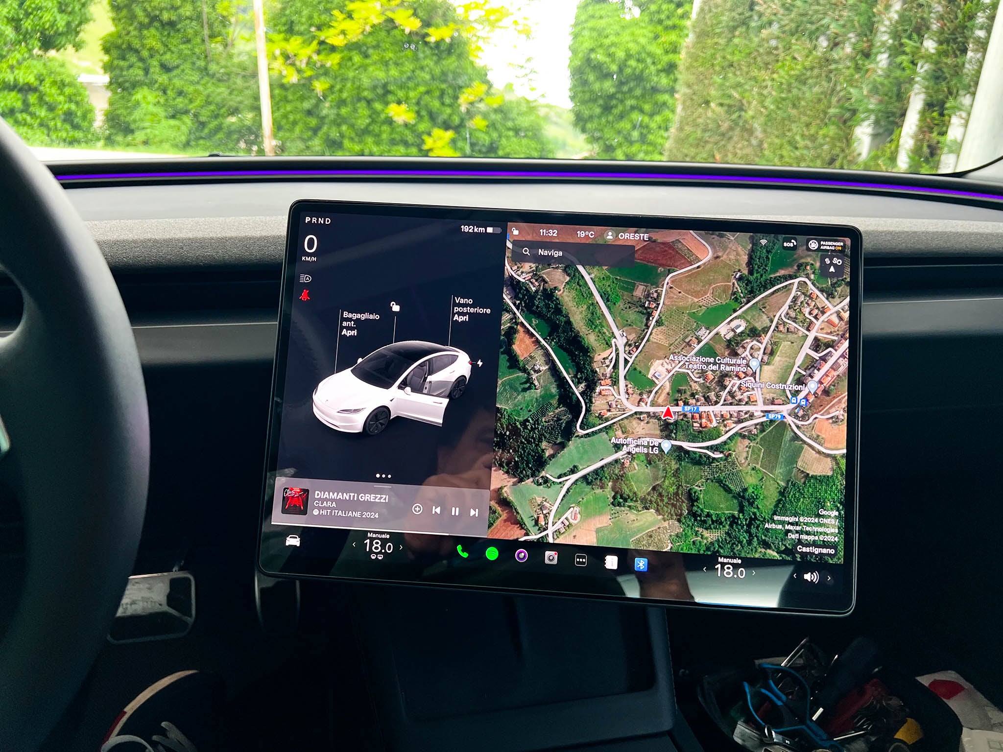 Tesla Model 3 & Y Screen Swivel Bracket (2017-2025) - Adjustable Dashboard Mount for Better Viewing Angle | Perfect for Navigation, Entertainment & Comfortable Driving
