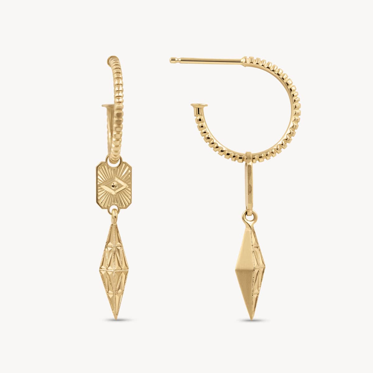 Seer Drop Earrings for Women - Elegant Dangle Earrings with Crystal Beads | Perfect for Parties, Weddings & Evening Events
