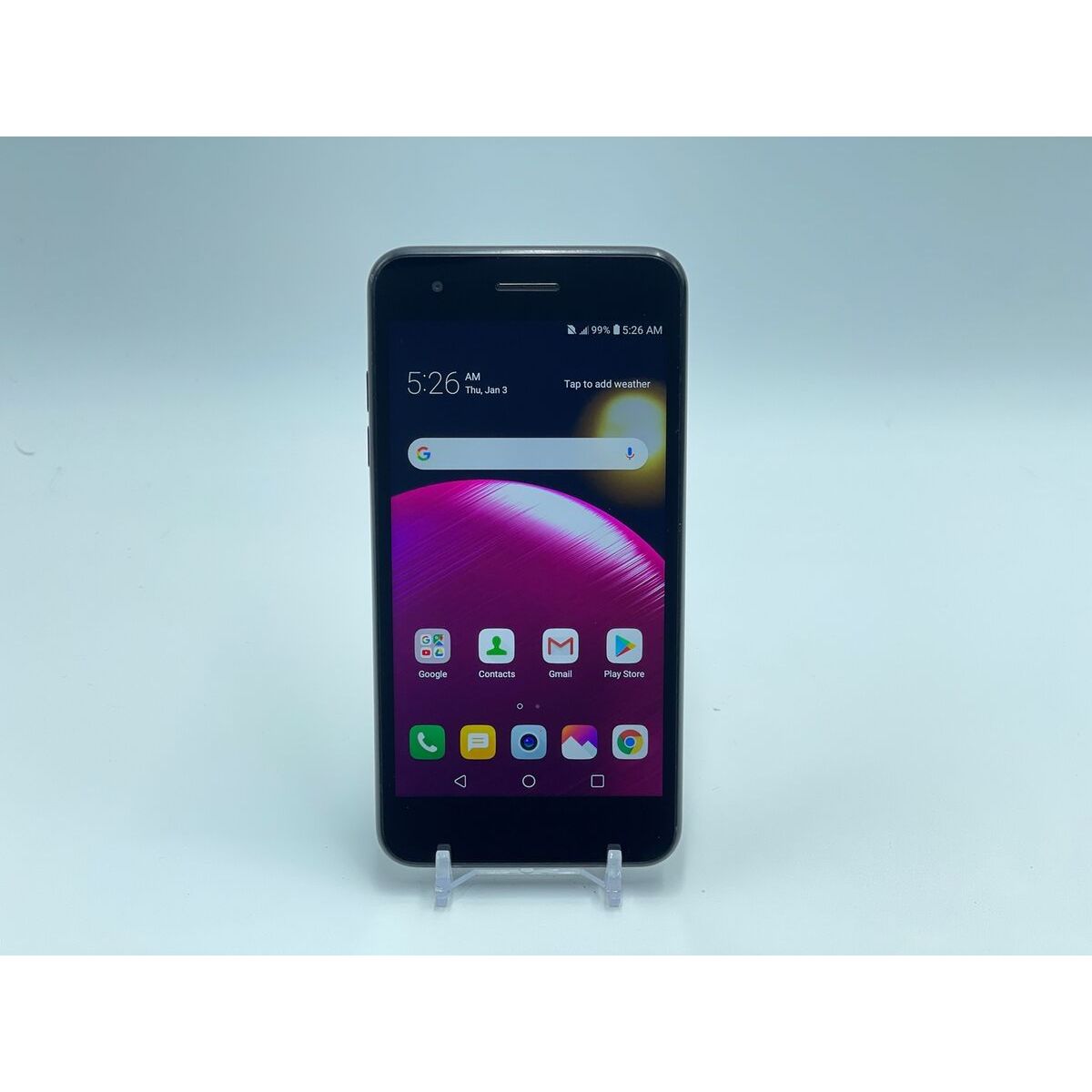 LG Fortune 2 LMX210CM 16GB Smartphone - Titan Black (Cricket Wireless) | Affordable Prepaid Android Phone for Everyday Use & Mobile Gaming