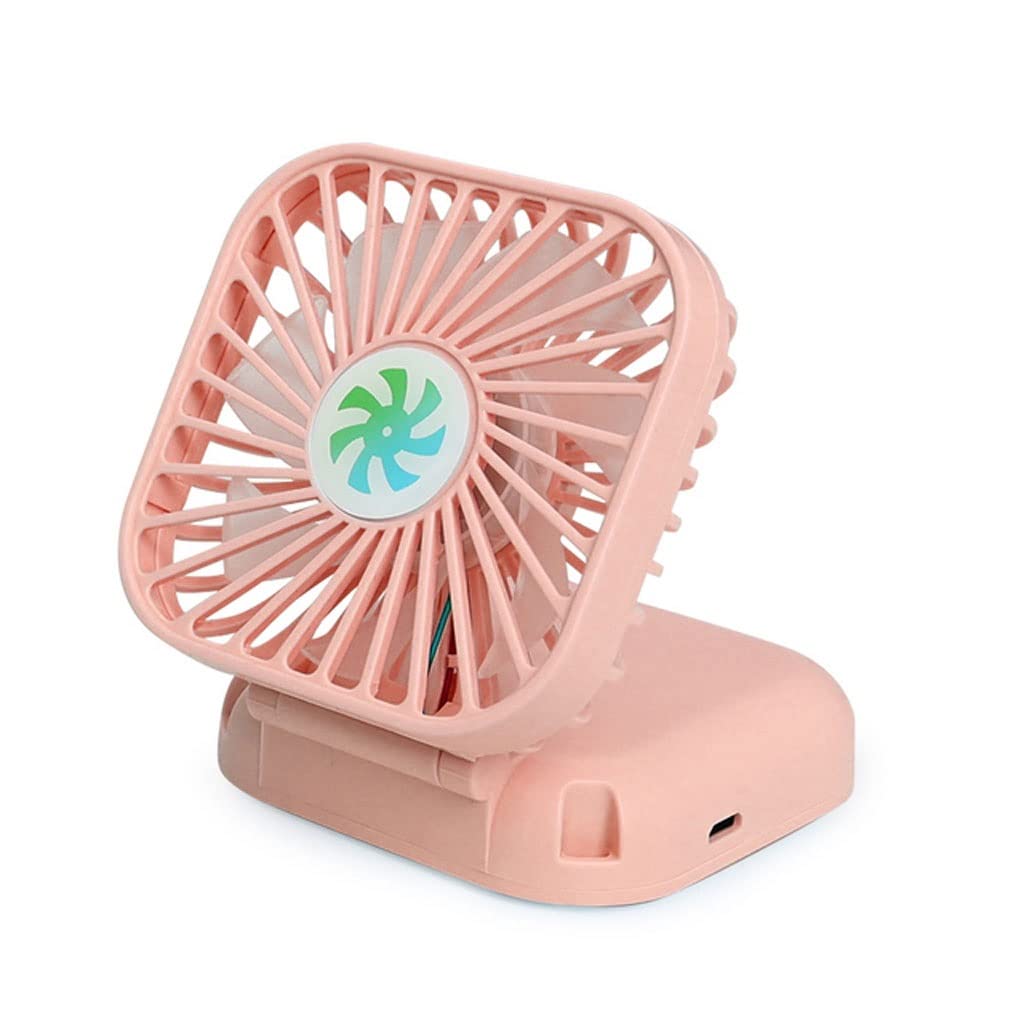 Mini Hanging Neck Fan - Portable USB Rechargeable Cooling Fan for Office, Travel & Outdoor Activities | Foldable Desktop & Handheld Personal Fan (Color: C, One Size)