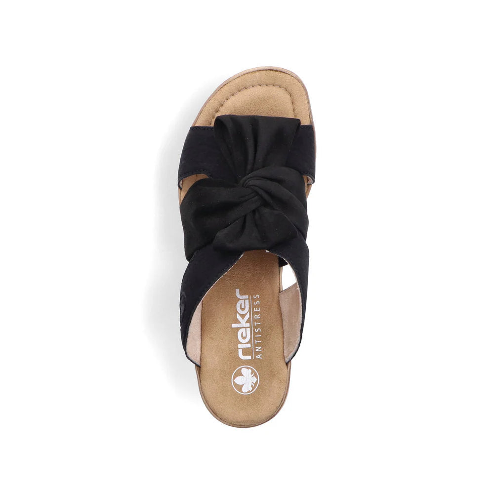 Rieker 68789 Black Women's Comfortable Casual Shoes for Walking, Work & Everyday Wear