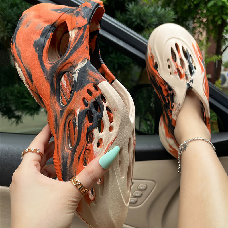 **Camo Cave Shoes - Round Toe Soft Soled Slip-On Shoes for Men & Women - Indoor/Outdoor Comfortable Walking & Hiking Shoes**