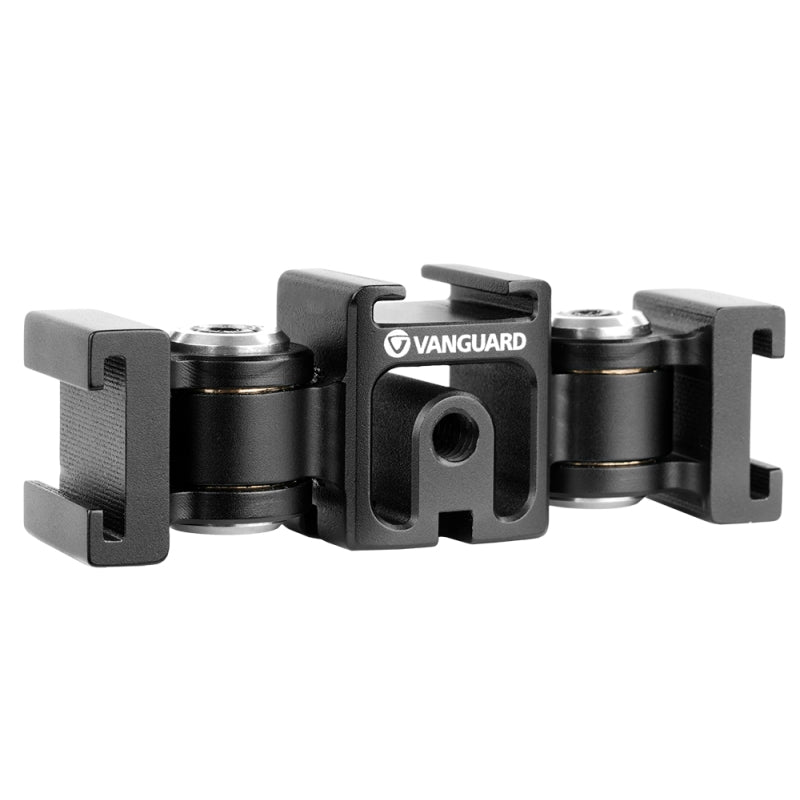 VEO CSMM3 Triple Directional Cold Shoe Mount Bracket - 360° Adjustable Camera Flash Holder for DSLR, Mirrorless Cameras - Perfect for Photography, Videography, and Vlogging Accessories