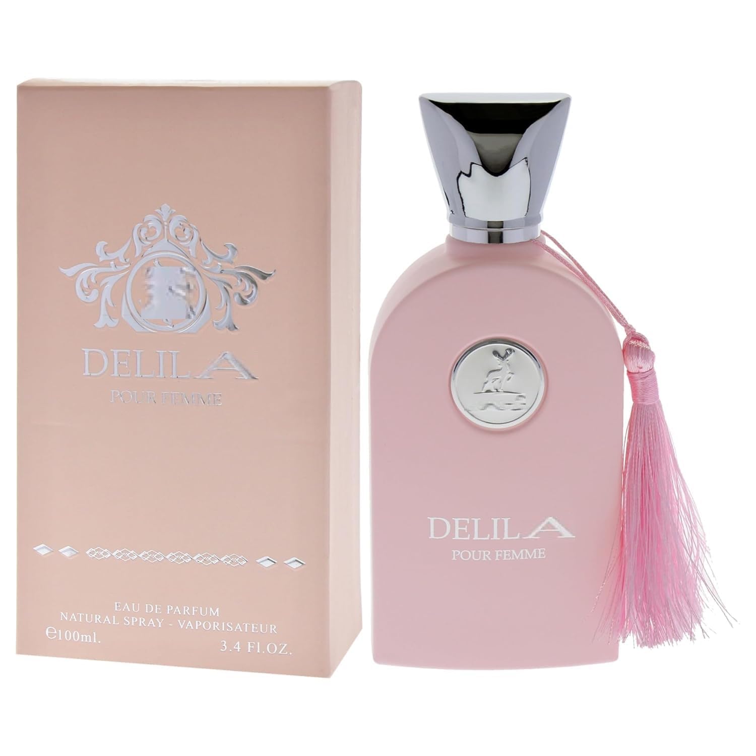 Maison Alhambra Delilah Eau de Parfum Spray for Women - 3.4 oz / 100 ml Luxury Floral Scent | Perfect for Date Nights, Special Occasions & Everyday Elegance