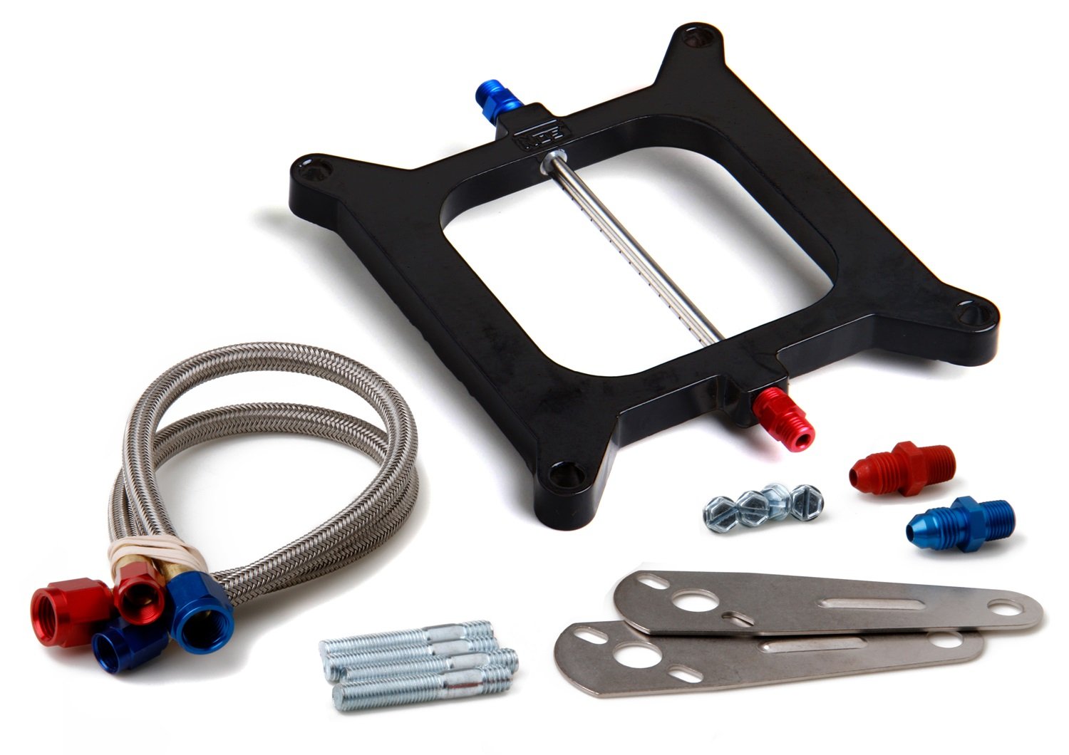 NOS 12510 Big Shot Aluminum Injector Plate Kit - High Performance Fuel Injection Upgrade for Racing & Performance Cars | Perfect for Drag Racing, Street Performance & Engine Tuning