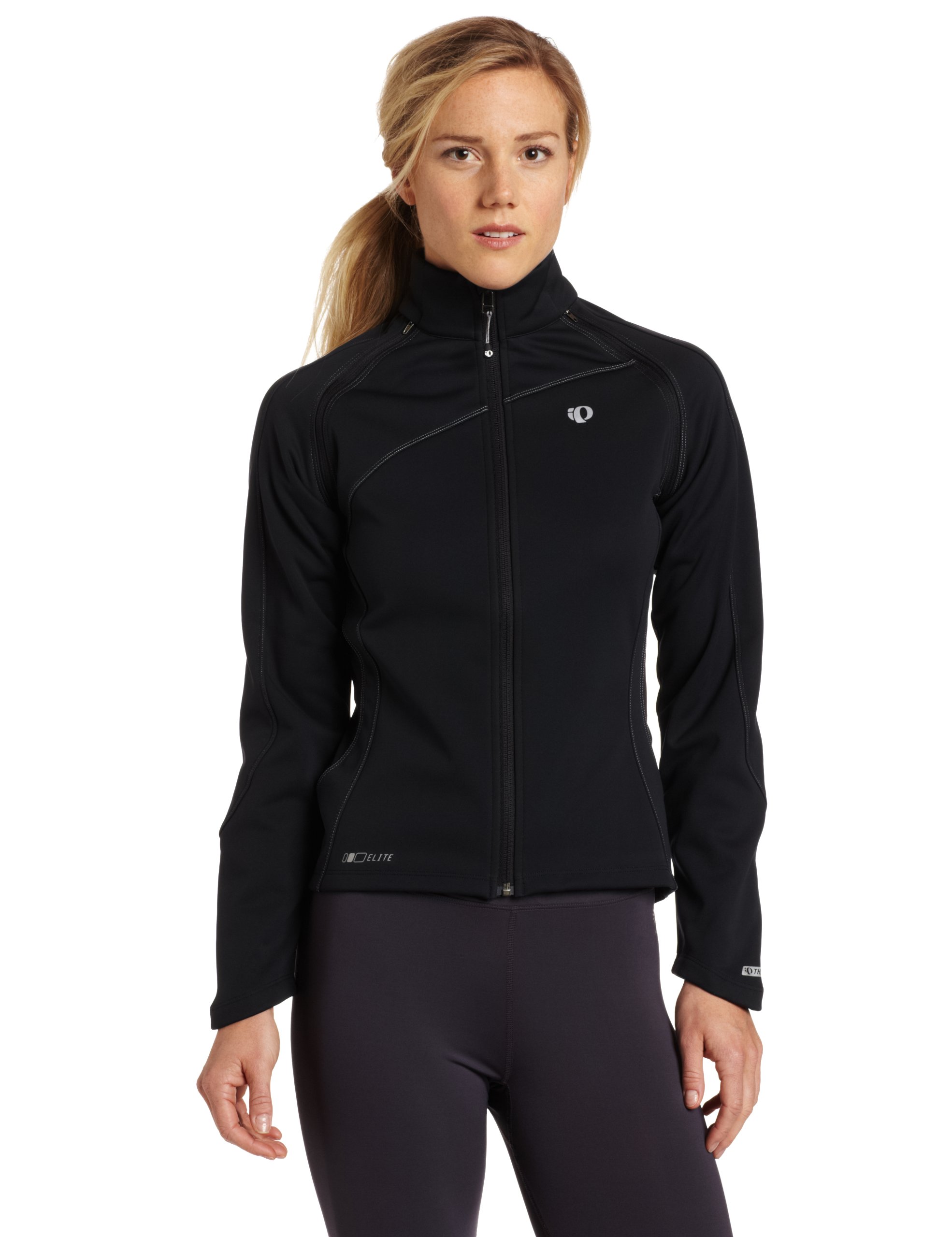 Pearl Izumi Women's Elite Thermal Convertible Jacket - Windproof Cycling Jacket for Cold Weather - Perfect for Winter Biking, Running & Outdoor Sports