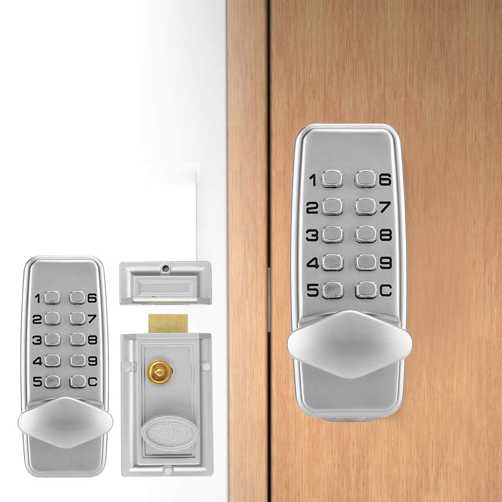 2-4 Digit Mini Mechanical Code Lock - Secure Outdoor & Indoor Door, Drawer, Cabinet | Durable & Reliable for Home, Office, Storage Use