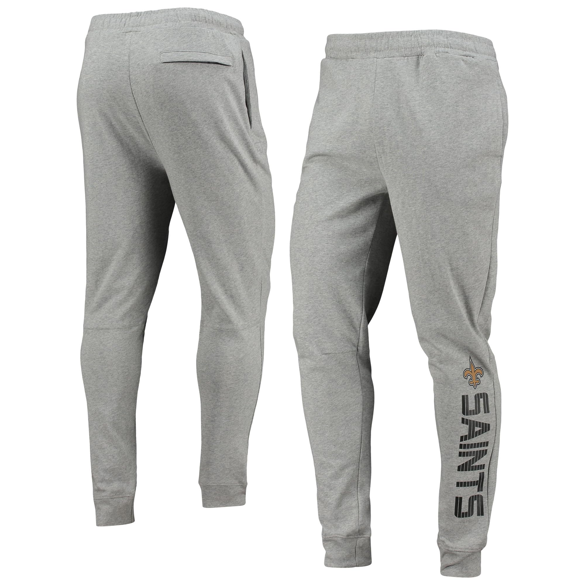 Michael Strahan MSX Men's Heathered Gray Green Bay Packers Jogger Pants - Comfortable NFL Team Apparel for Game Day, Lounge & Casual Wear