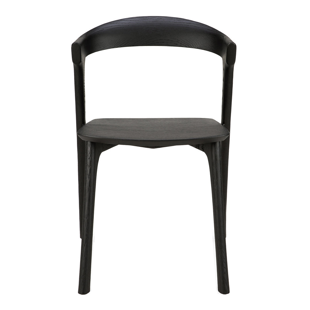 Modern Bok Dining Chair - Sturdy Wooden Kitchen Chair with Comfortable Cushion - Perfect for Dining Room, Breakfast Nook, or Home Office