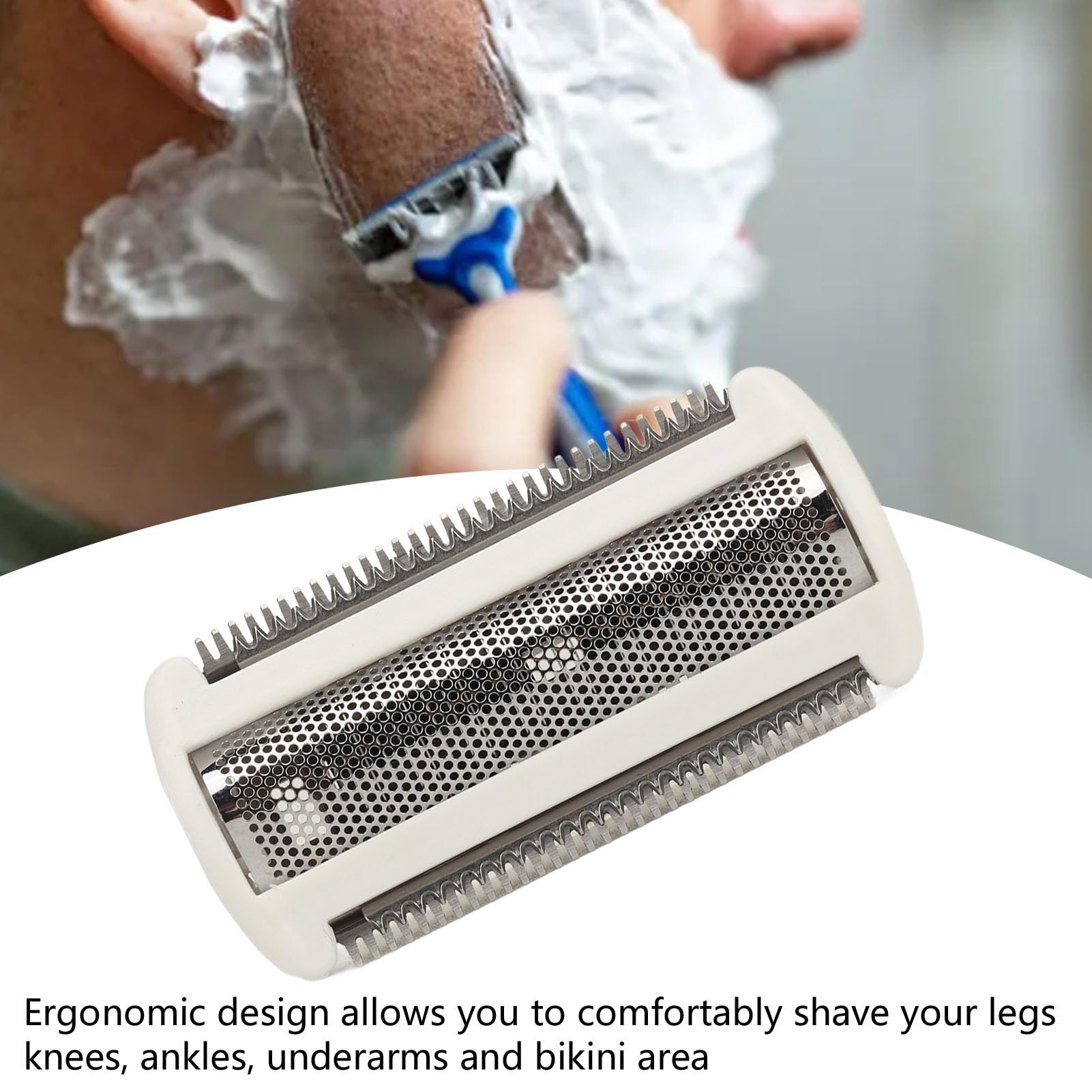 Premium Replacement Foil & Cutter Head for BRL140/BRL130 Women's Electric Trimmer - Compatible with Satinshave Advanced Shaver - Smooth Hair Removal for Legs, Underarms & Bikini Area