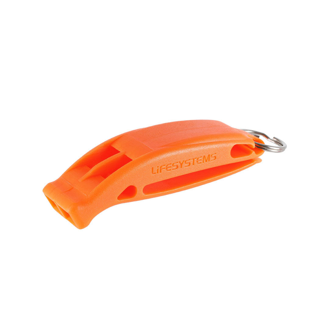Lifesystems Safety Dual Tone Whistle 116dB - Loud Emergency Survival Whistle for Hiking, Camping, Running & Outdoor Activities