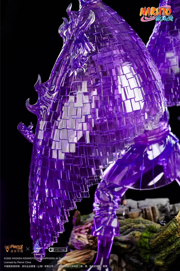 Official Naruto Licensed Sasuke Uchiha Susanoo Figure - Anime Collectible for Fans | Perfect for Home Display, Office Decor & Anime Gift for Naruto Lovers